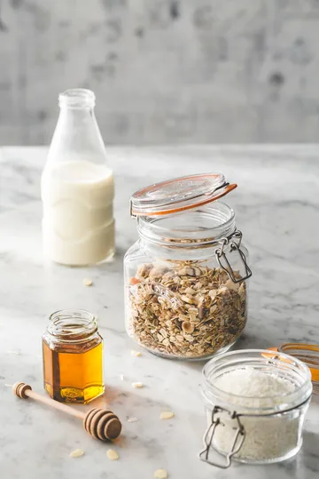Kilner firkantet konserveringsglass med bøyle - Klar, 1 L - Kilner