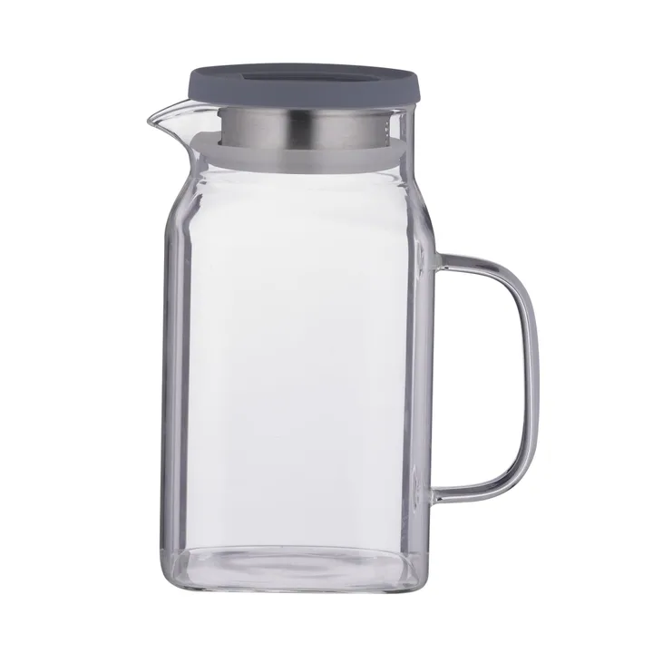 Kilner FRESH kjølekaraffel - Klar-grå, 1,2 L - Kilner