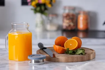 Kilner FRESH kjølekaraffel - Klar-grå, 1,2 L - Kilner