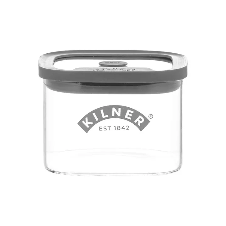 Kilner FRESH oppbevaringskrukke - Klar-grå, 0,5 L - Kilner