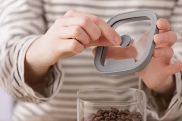 Kilner FRESH oppbevaringskrukke - Klar-grå, 1 L - Kilner