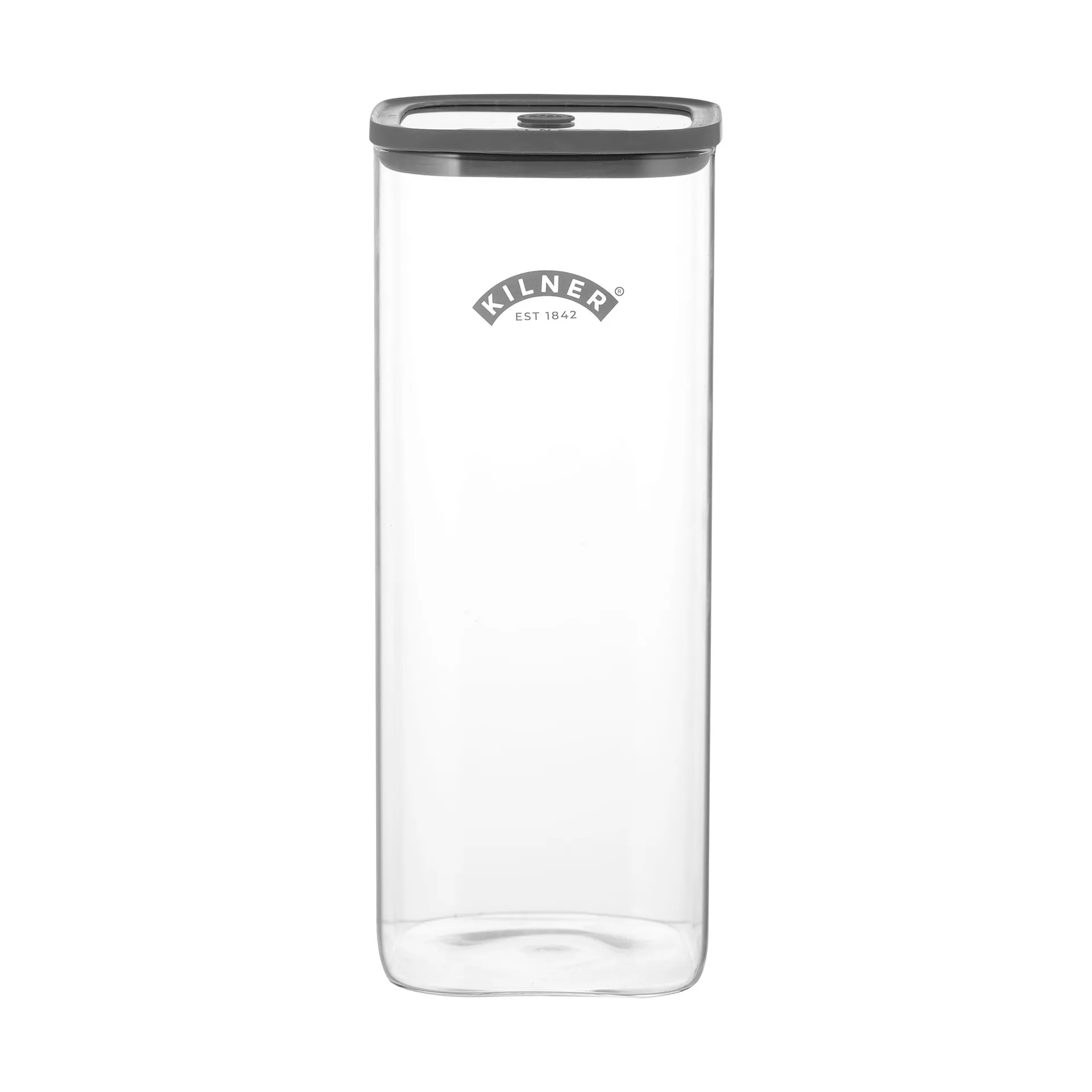 Kilner FRESH oppbevaringskrukke, Klar-grå, 3,5 L Kilner