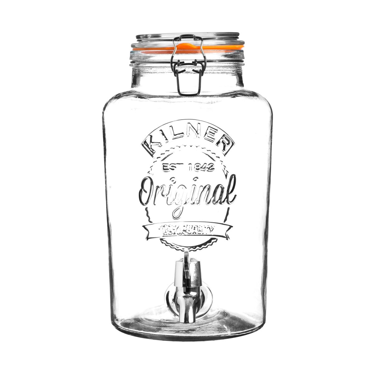 Kilner glassbeholder med tappekran 5 l Transparent | Skandinavisk Design | Oppbevaringsbokser | Gjennomsiktig