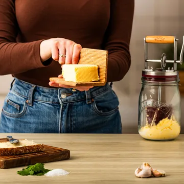 Kilner smørspade - Lyst tre, 2-pakning - Kilner