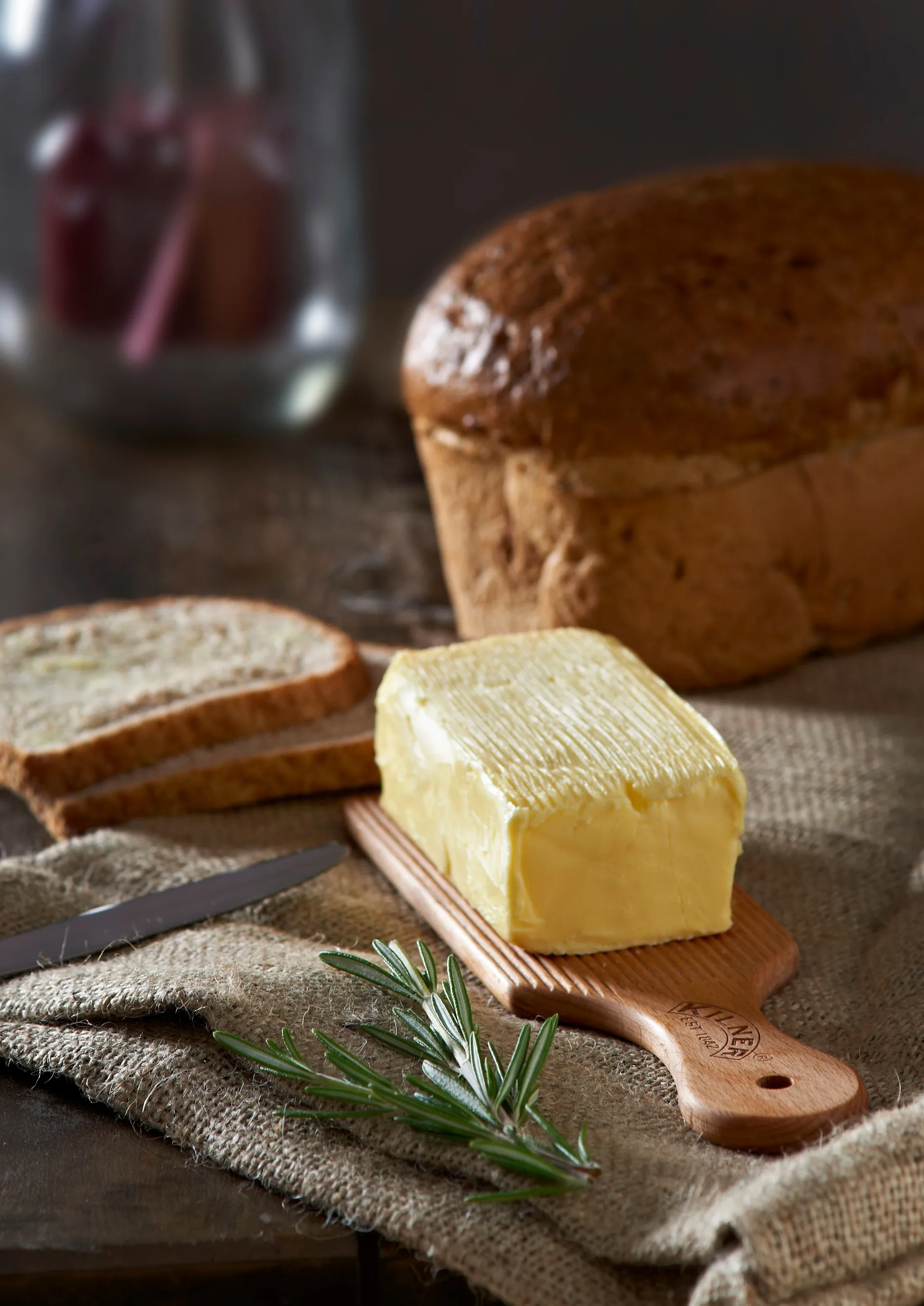 Kilner smørspade, Lyst tre, 2-pakning Kilner