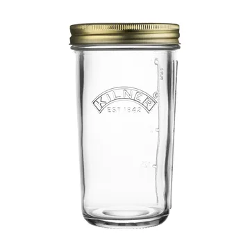 Kilner WIDE konserveringsglass - Klar-gull, 0,5 L - Kilner