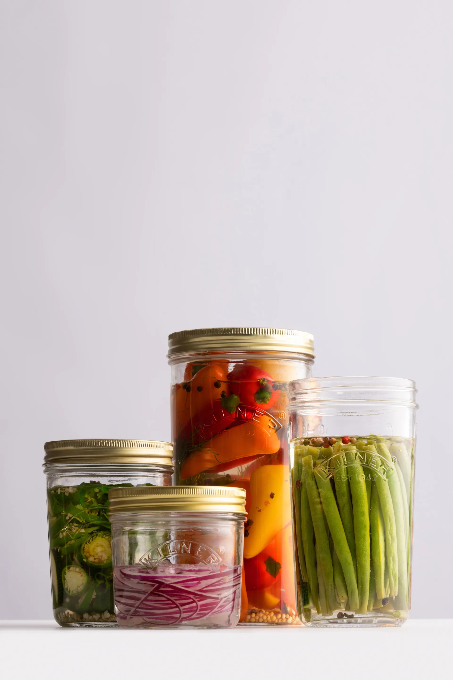 Kilner WIDE konserveringsglass, Klar-gull, 200 ml Kilner
