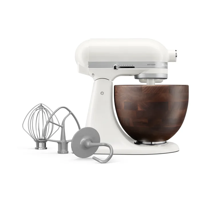 Aritsan 5KSM156 kjøkkenmaskin med treskål 4,7 l - Porcelain white-walnut - KitchenAid
