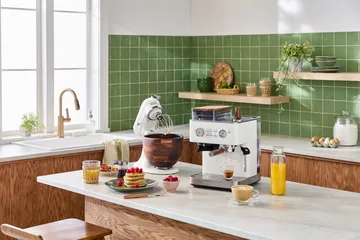 Aritsan 5KSM156 kjøkkenmaskin med treskål 4,7 l - Porcelain white-walnut - KitchenAid