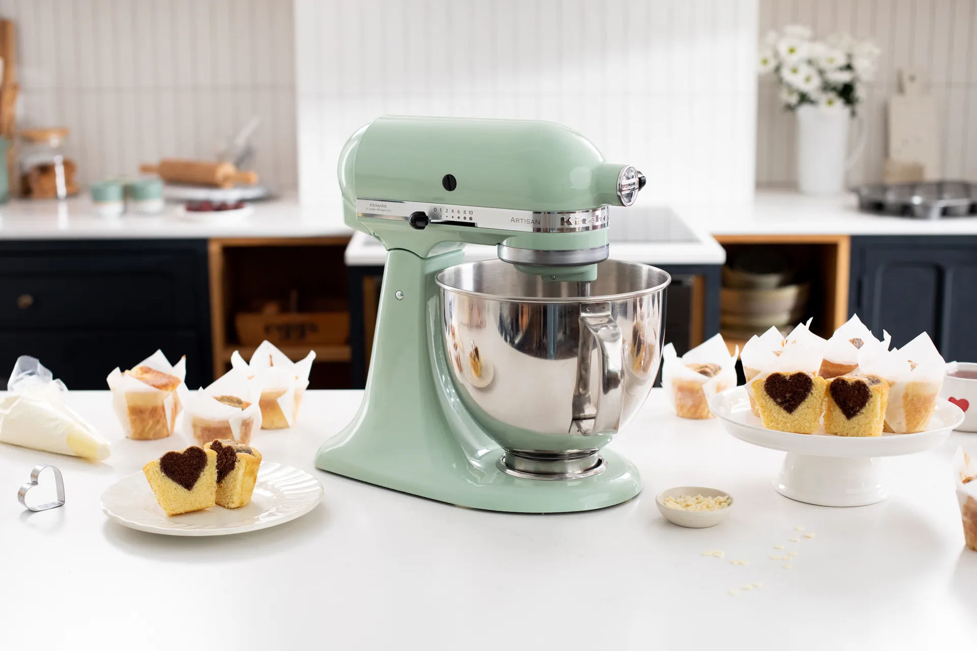 Artisan 5KSM125 kjøkkenmaskin 4,8 l, Pistachio KitchenAid