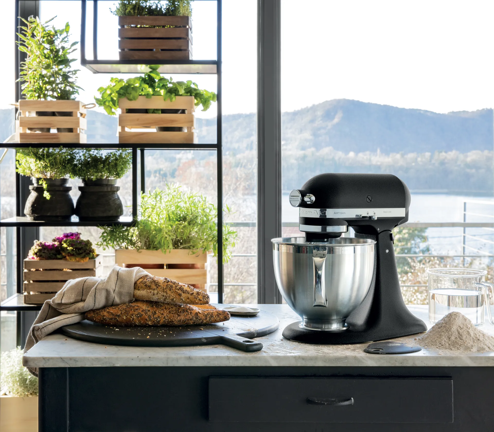 Artisan 5KSM185 kjøkkenmaskin premium 4,8 L, Cast iron black KitchenAid