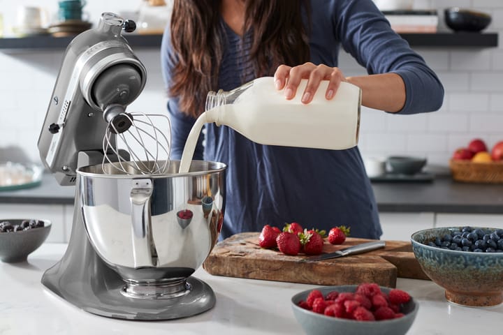 Artisan 5KSM185 kjøkkenmaskin premium 4,8 L, Medallion silver KitchenAid
