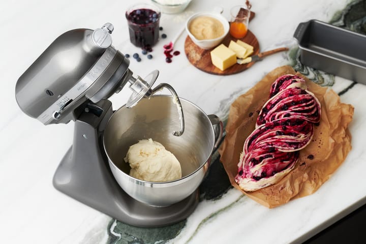 Artisan 5KSM185 kjøkkenmaskin premium 4,8 L, Medallion silver KitchenAid