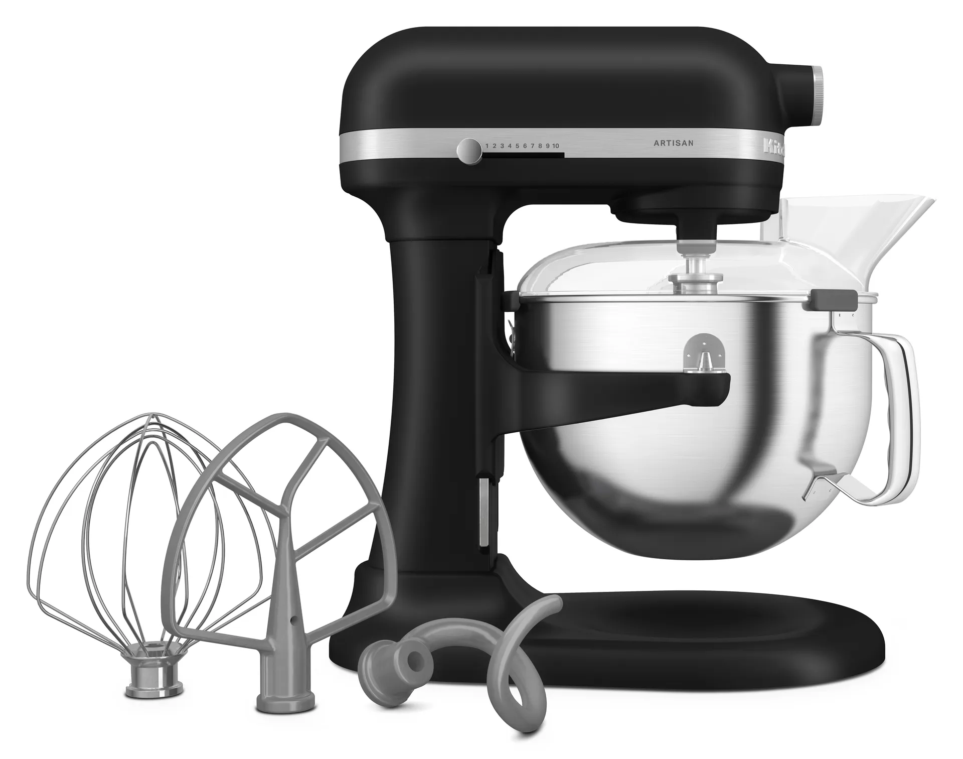 Artisan 5KSM60 kjøkkenmaskin med løftearm 5,6 L, Black matte KitchenAid