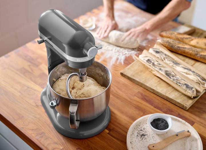 Artisan 5KSM70 kjøkkenmaskin med løftearm 6,6 L, Medallion silver KitchenAid