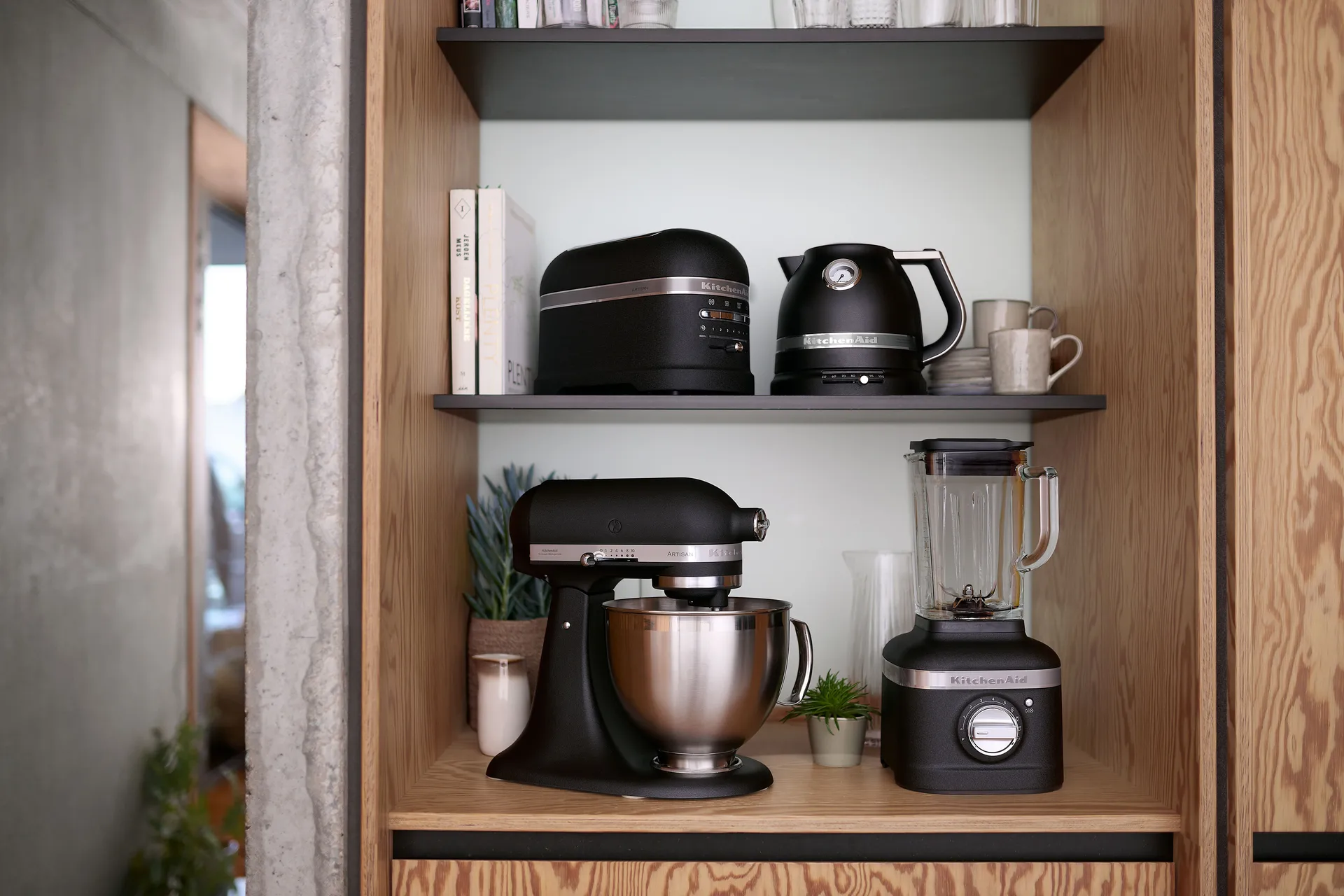 Artisan brødrister 2-skiver, Cast iron black KitchenAid