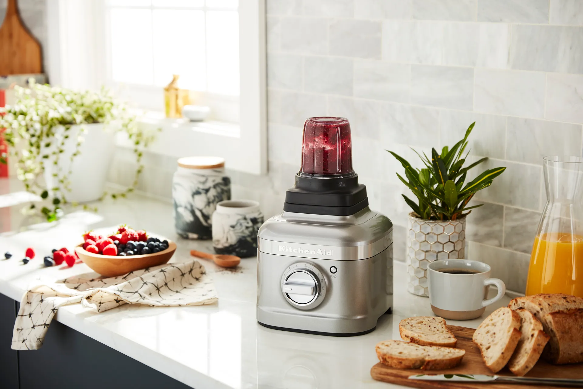 K400+K150 beholder med lokk 200 ml, Transparent KitchenAid