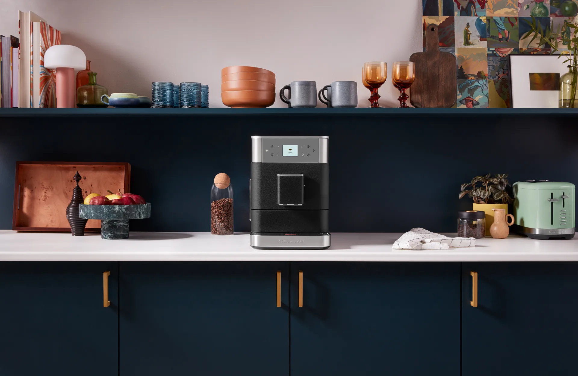 KitchenAid automatisk espressomaskin KF6, Cast iron black KitchenAid