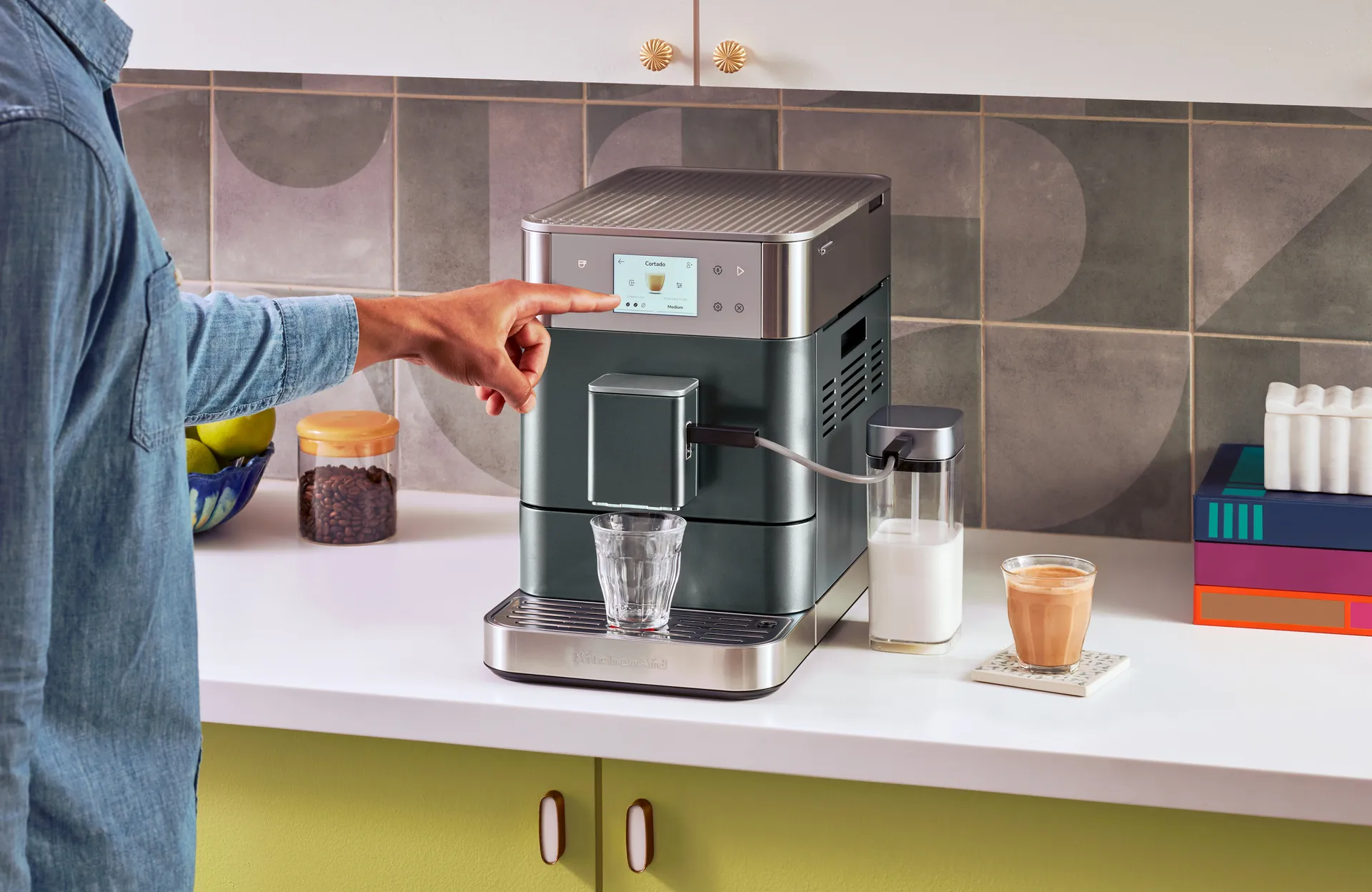 KitchenAid automatisk espressomaskin KF7, Juniper KitchenAid