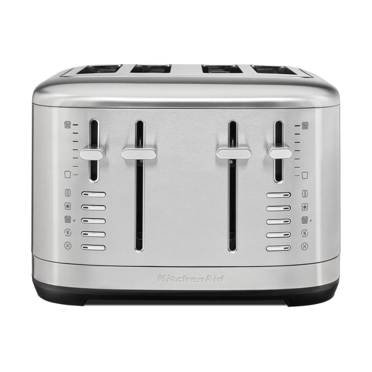 KitchenAid brødrister 4 skiver Stainless steel | Skandinavisk Design | Sølv
