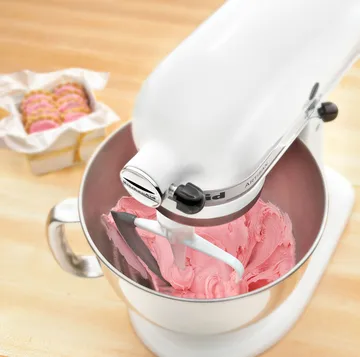 KitchenAid flatvisp med silikonkant mellom - White - KitchenAid