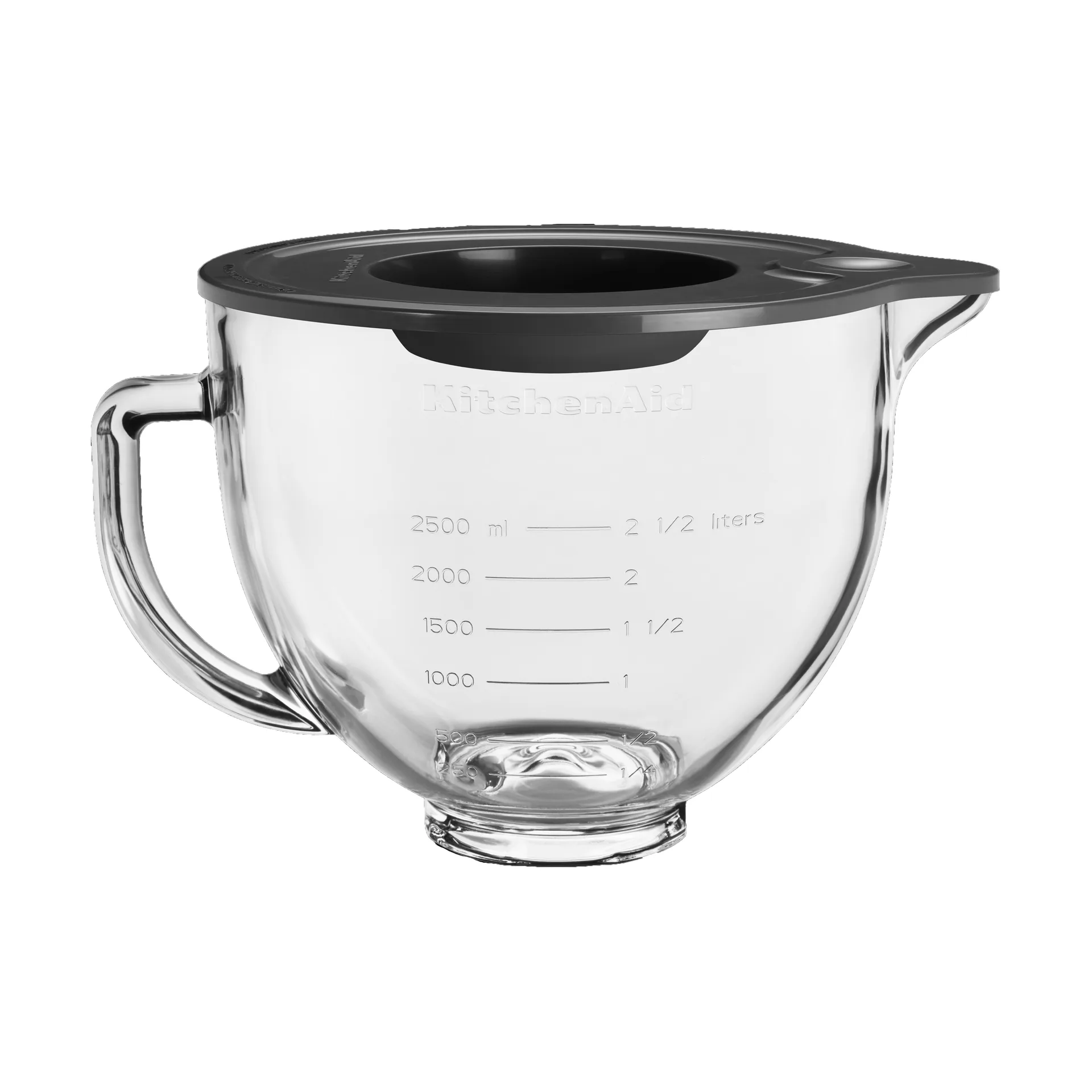 KitchenAid glassbolle med lokk 4,7 L, Klar KitchenAid