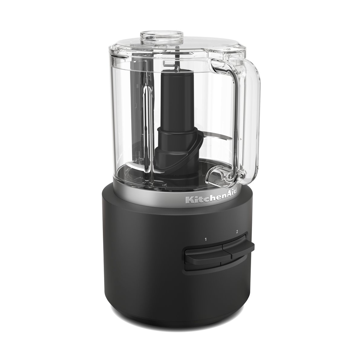 KitchenAid - Go Cordless mini foodprocessor 5KFCR500BM u/ batteri matt svart