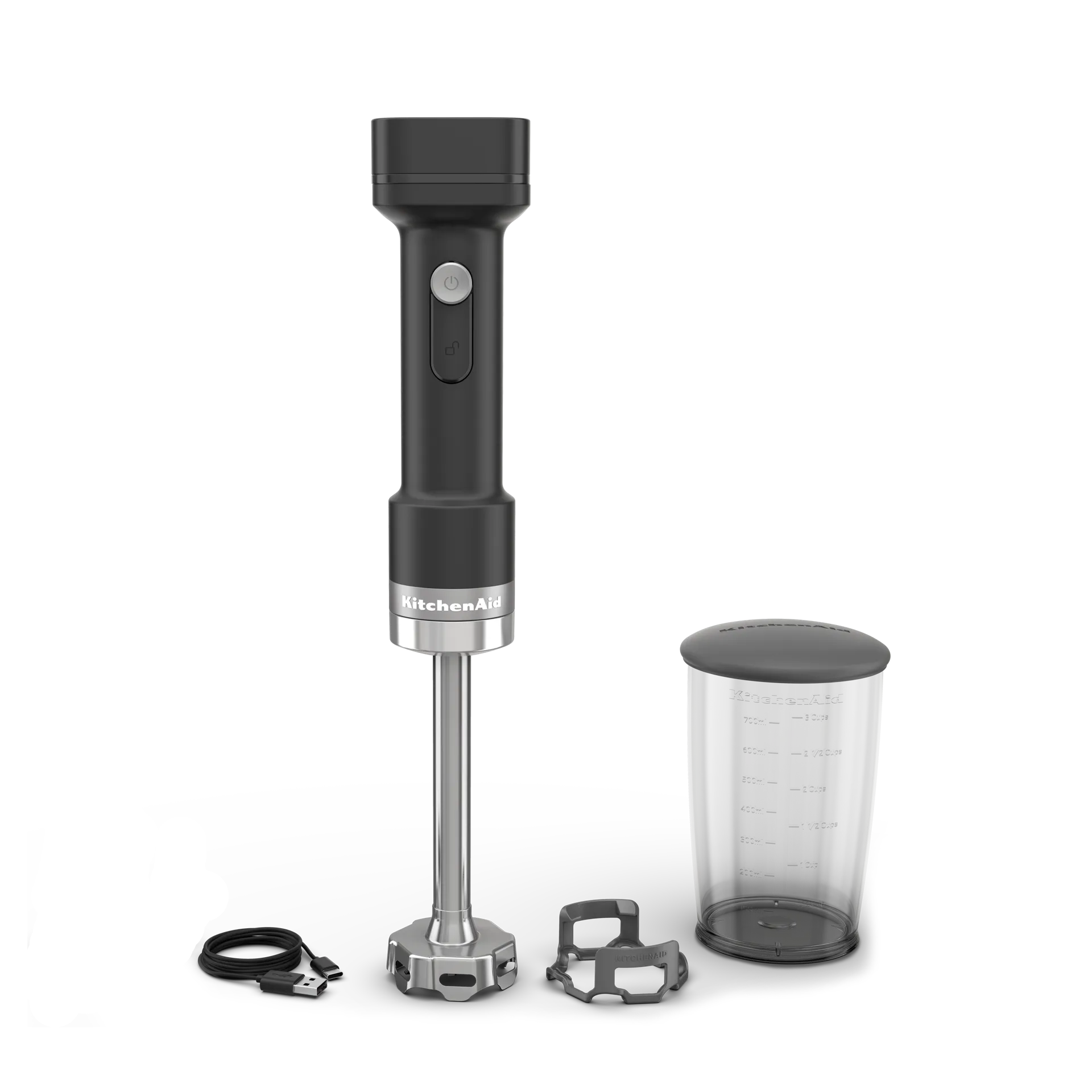 KitchenAid Go oppladbar stavmikser med batteri, Black matte KitchenAid
