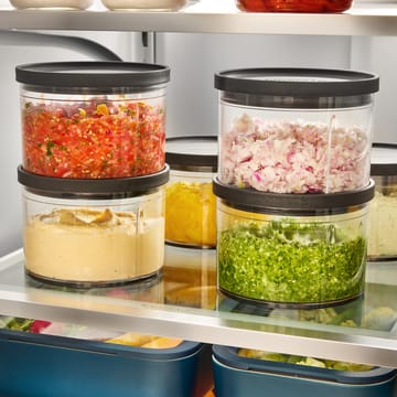 KitchenAid Go top down chopper bolle 2-pakning - Transparent - KitchenAid
