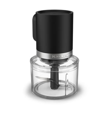 KitchenAid Go trådløs hakker uten batteri - Mattsvart - KitchenAid