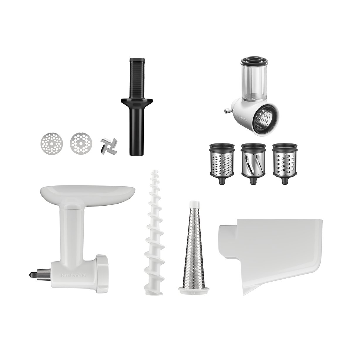 KitchenAid gourmet tilbehørssett til kjøkkenmaskin Stainless steel