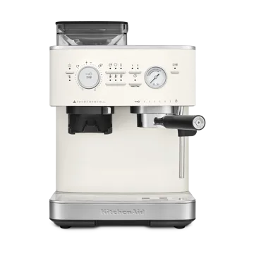 KitchenAid halvautomatisk espressomaskin med kvern - Porcelain white - KitchenAid
