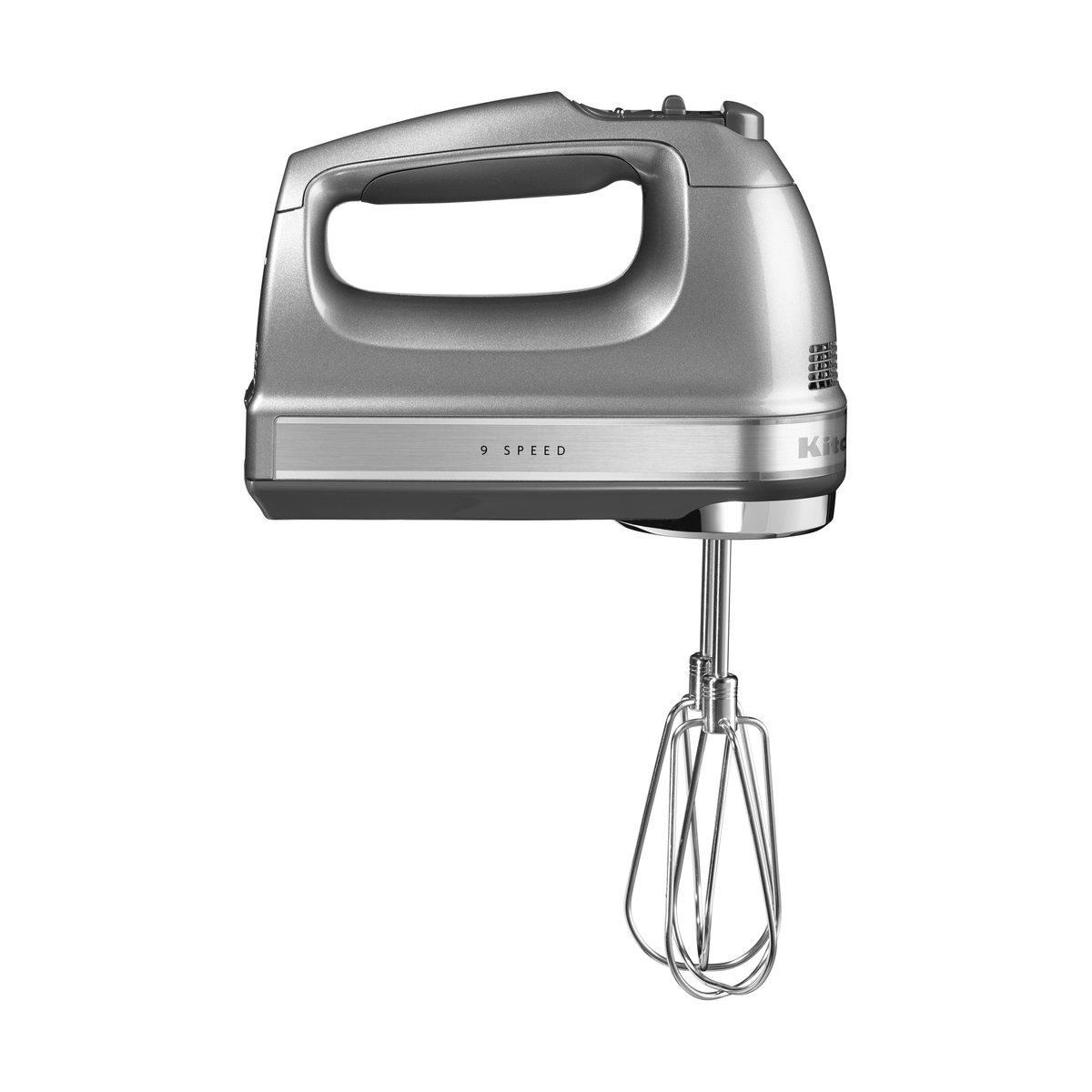 KitchenAid KitchenAid håndmikser med 9 hastigheter 85W Contour silver