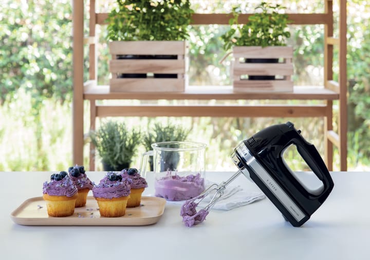 KitchenAid håndmikser med 9 hastigheter 85W, Onyx black KitchenAid