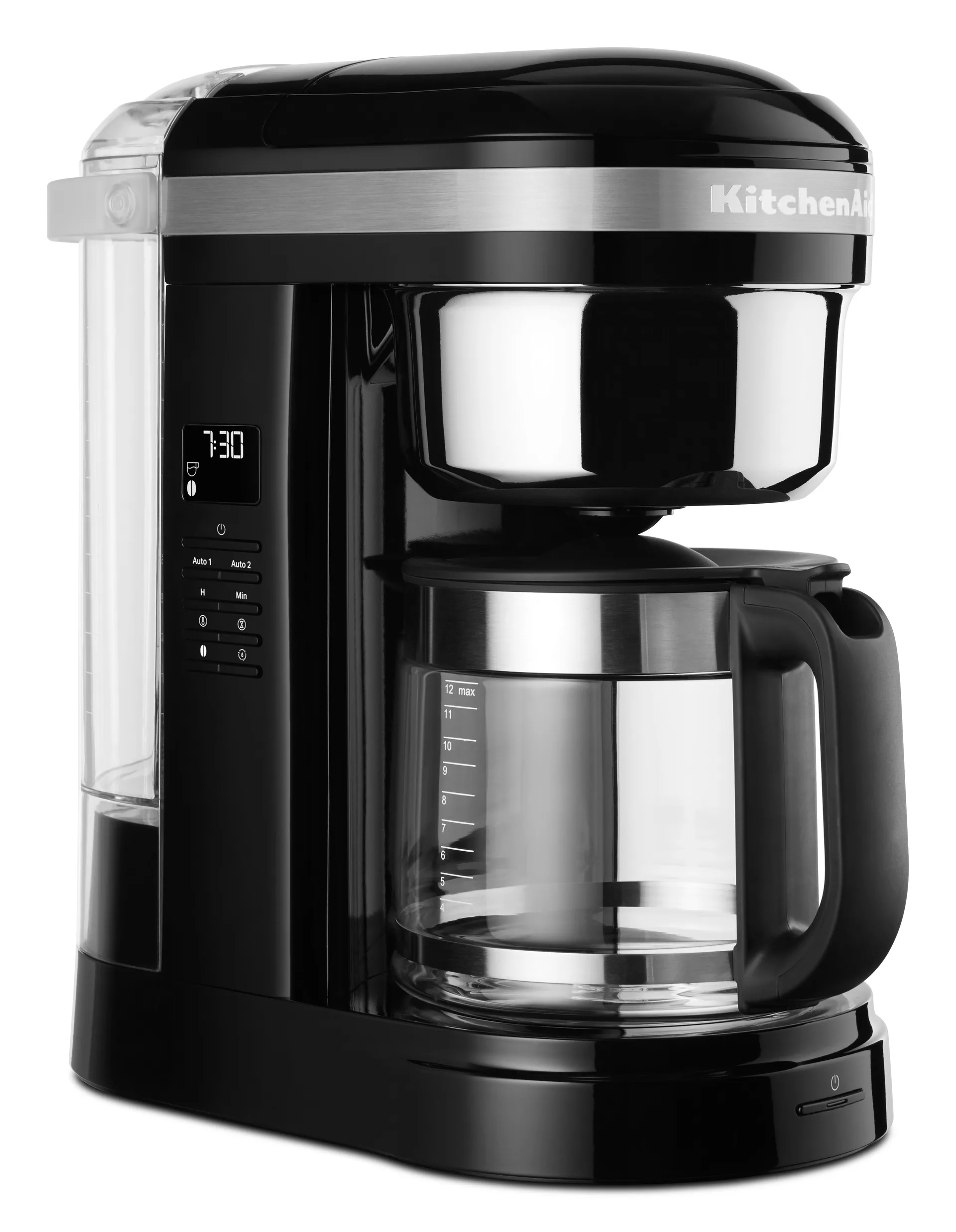 KitchenAid kaffetrakter 12 kopper 1,7 L, Onyx black KitchenAid