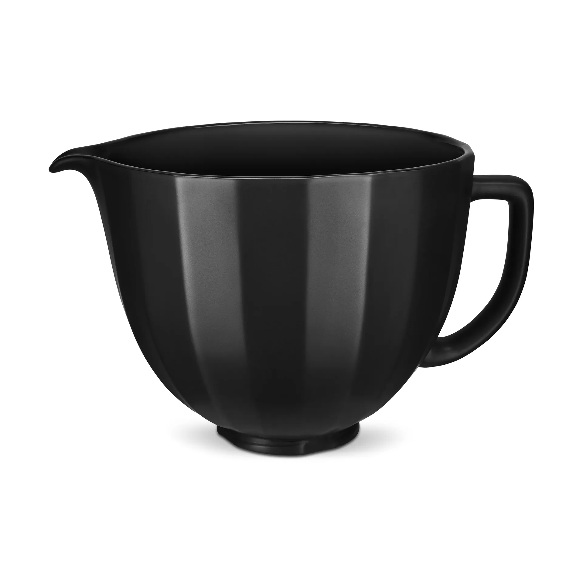 KitchenAid keramikkbolle med håndtak 4,7 L, Black shell KitchenAid
