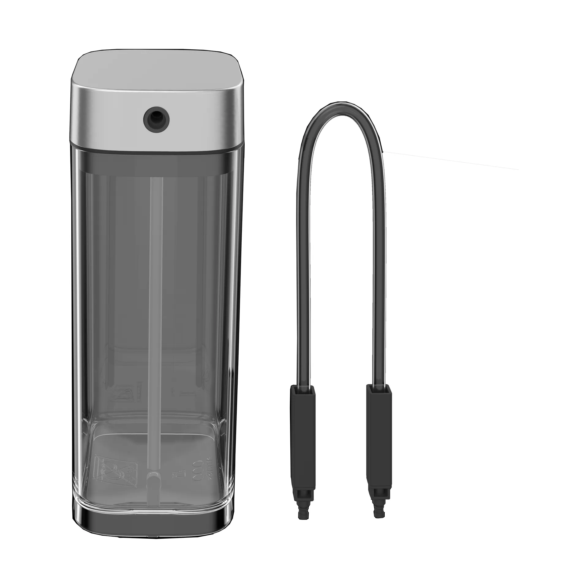 KitchenAid melkebeholder med rør, Hvit KitchenAid