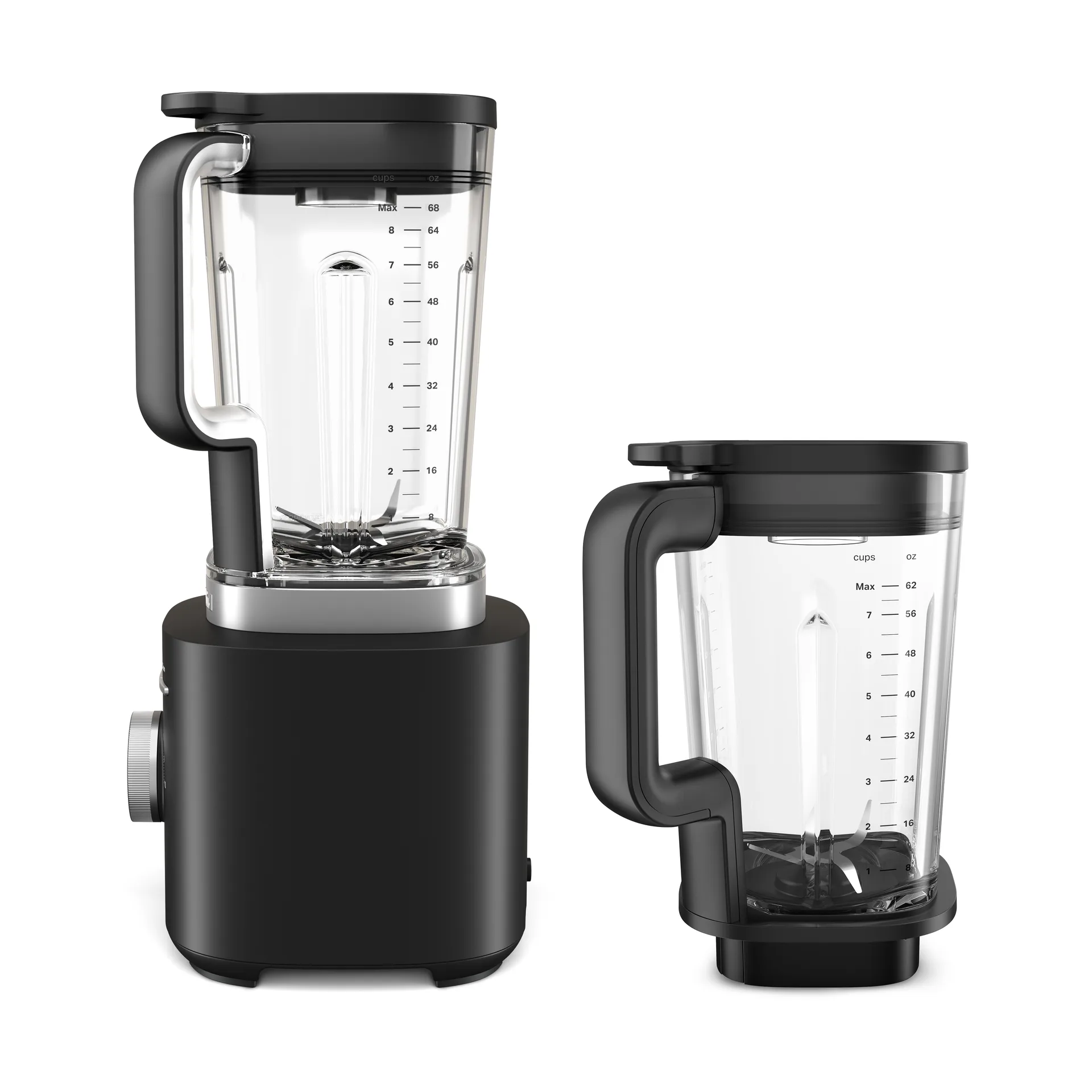 KitchenAid Pure Power 5KSB2073 Blender 2 L, Matt svart KitchenAid