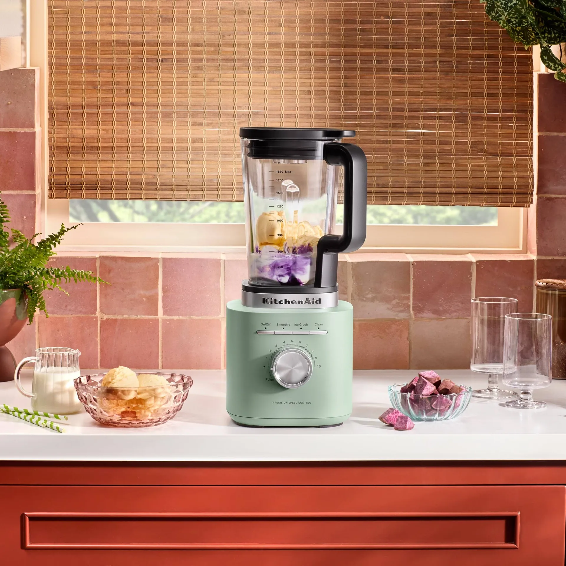 KitchenAid Pure Power blender glasskanne, Kardemomme, 1,85 l KitchenAid