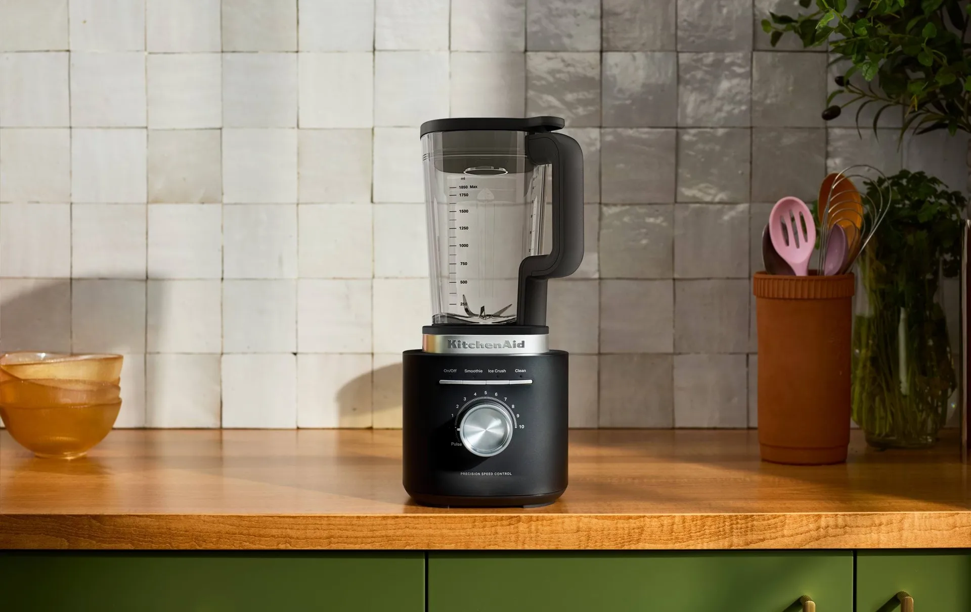 KitchenAid Pure Power blender glasskanne, Matt Black, 1,85 l KitchenAid