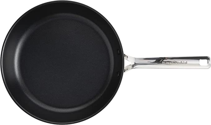 KitchenAid stekepanne non-stick Ø28 cm, Rustfritt stål KitchenAid