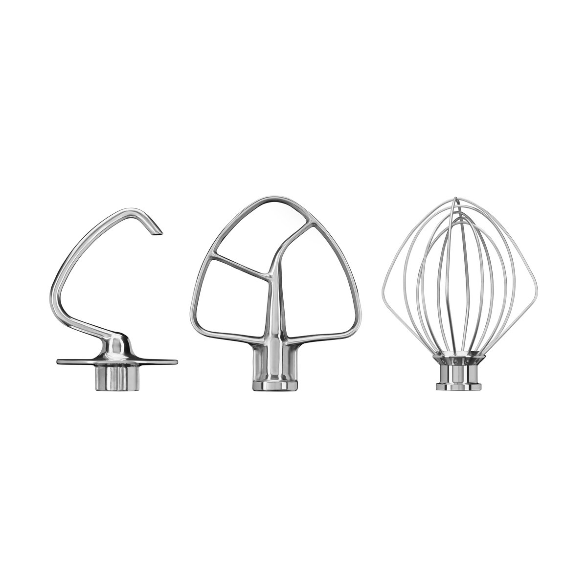 KitchenAid KitchenAid tilbehørssett til mellomstore kjøkkenmaskiner Stainless steel
