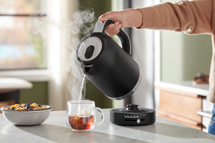 KitchenAid vannkoker med temperaturkontroll 1,7 L, Black matte KitchenAid
