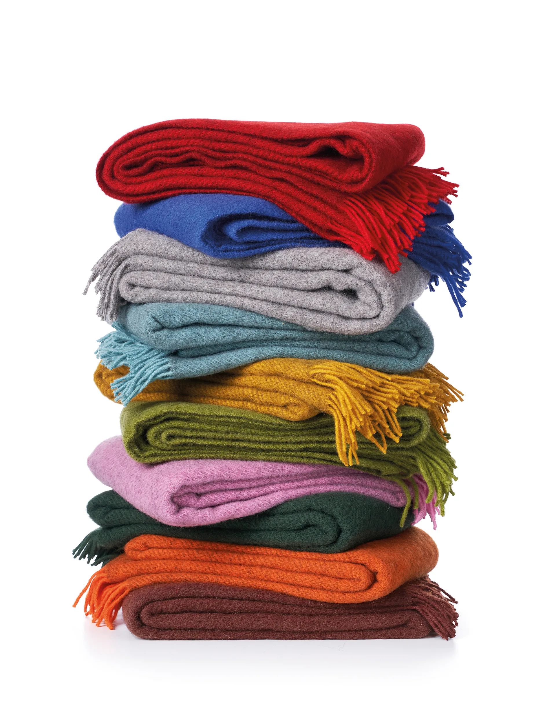 Gotland ullpledd 130x200 cm, Rosa Klippan Yllefabrik