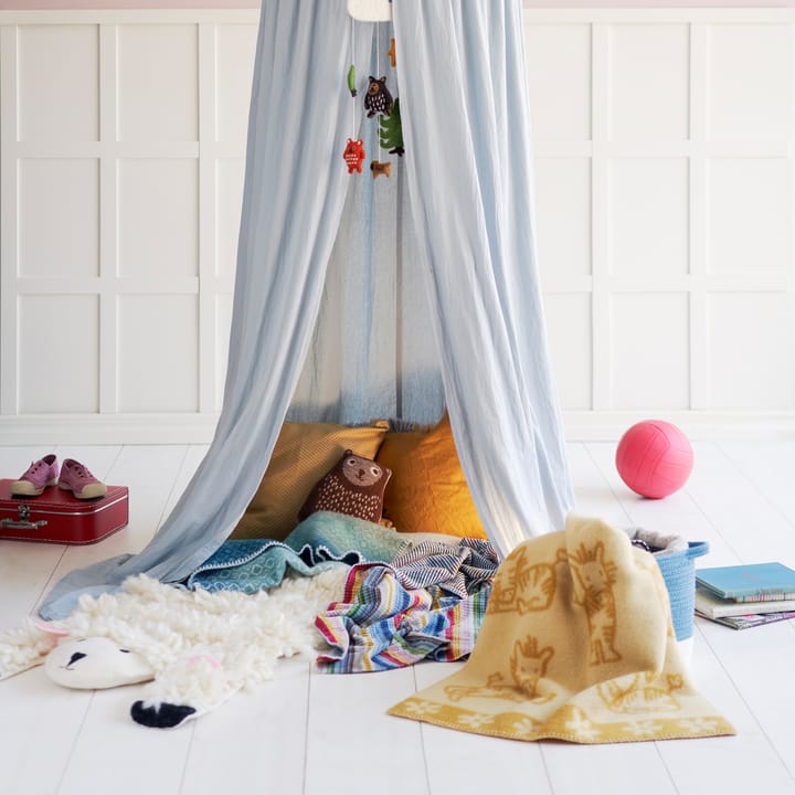 Havanna barneteppe 90x130 cm - Aqua multi - Klippan Yllefabrik