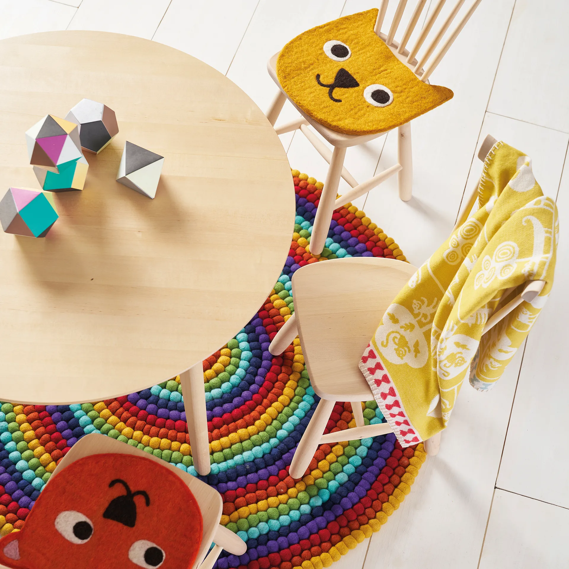 Little Bear sitteunderlag, Gul Klippan Yllefabrik