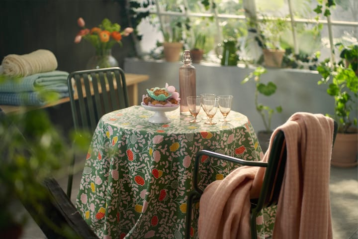 Loop Ullpledd 130 x 200 cm, Peach (rosa) Klippan Yllefabrik