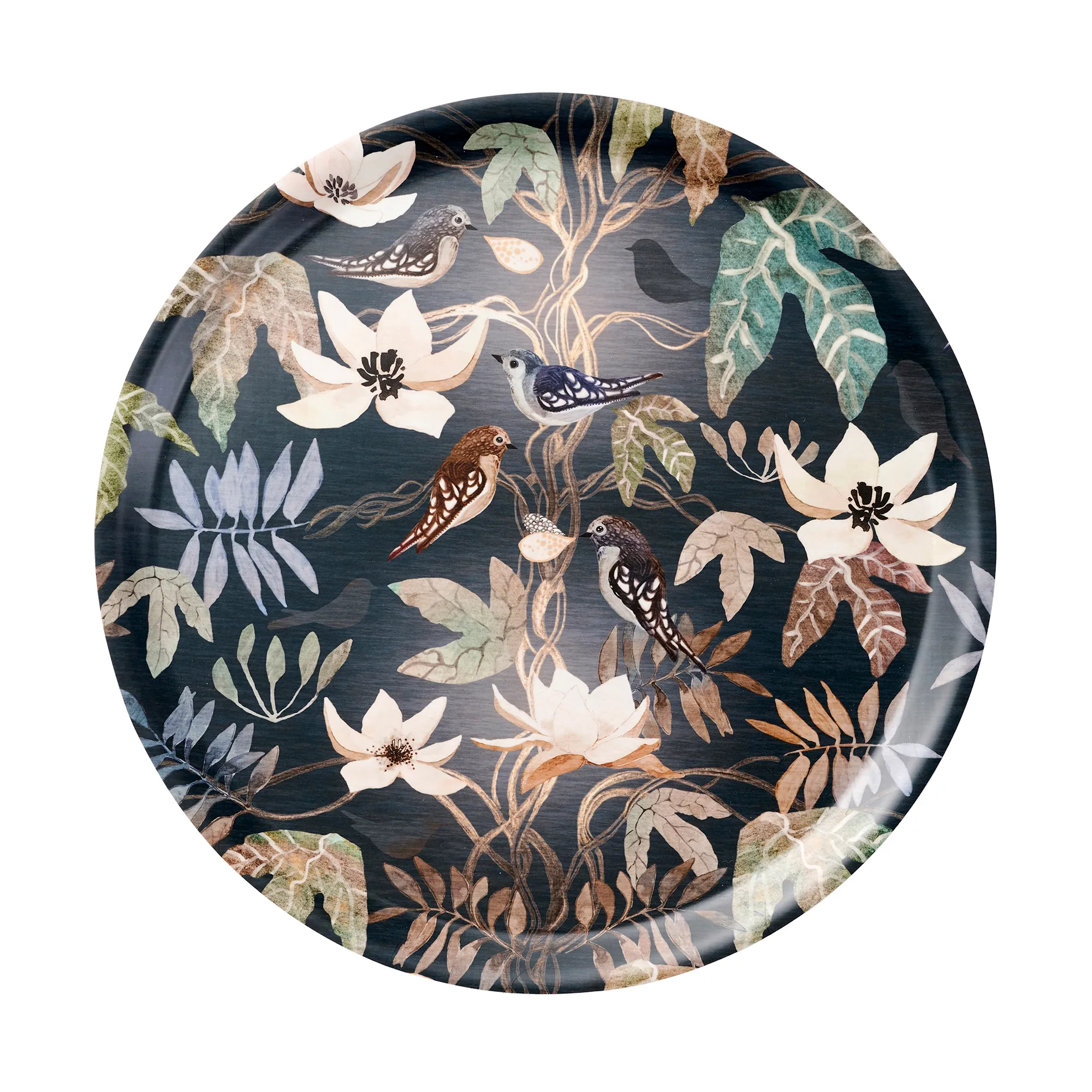 Moonlight brett Ø38 cm, Multi Klippan Yllefabrik