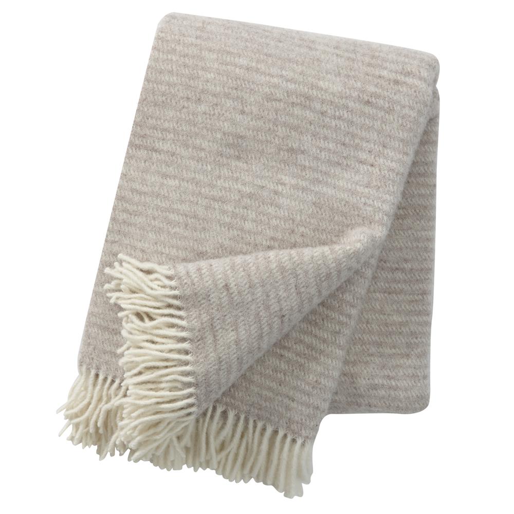 Bilde av Klippan Yllefabrik Ralph ullpledd beige