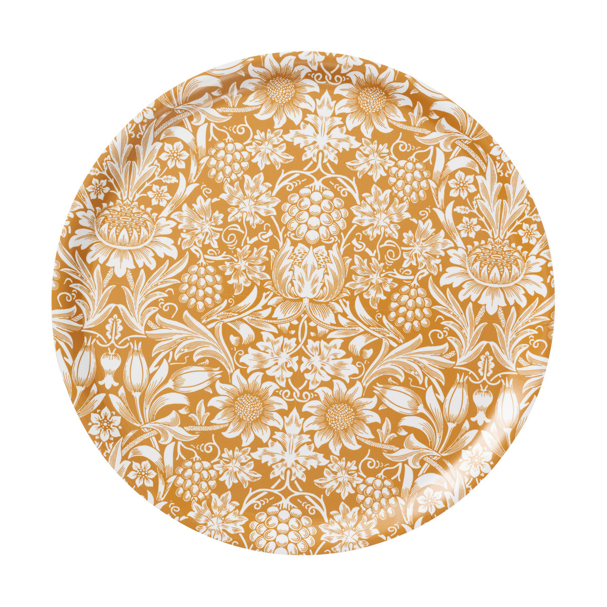 Klippan Yllefabrik Sunflower brett Ø 38 cm Golden